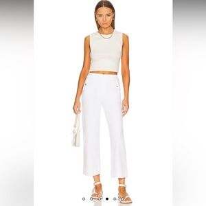 SPANX Stretch Twill Cropped Wide Leg Pant